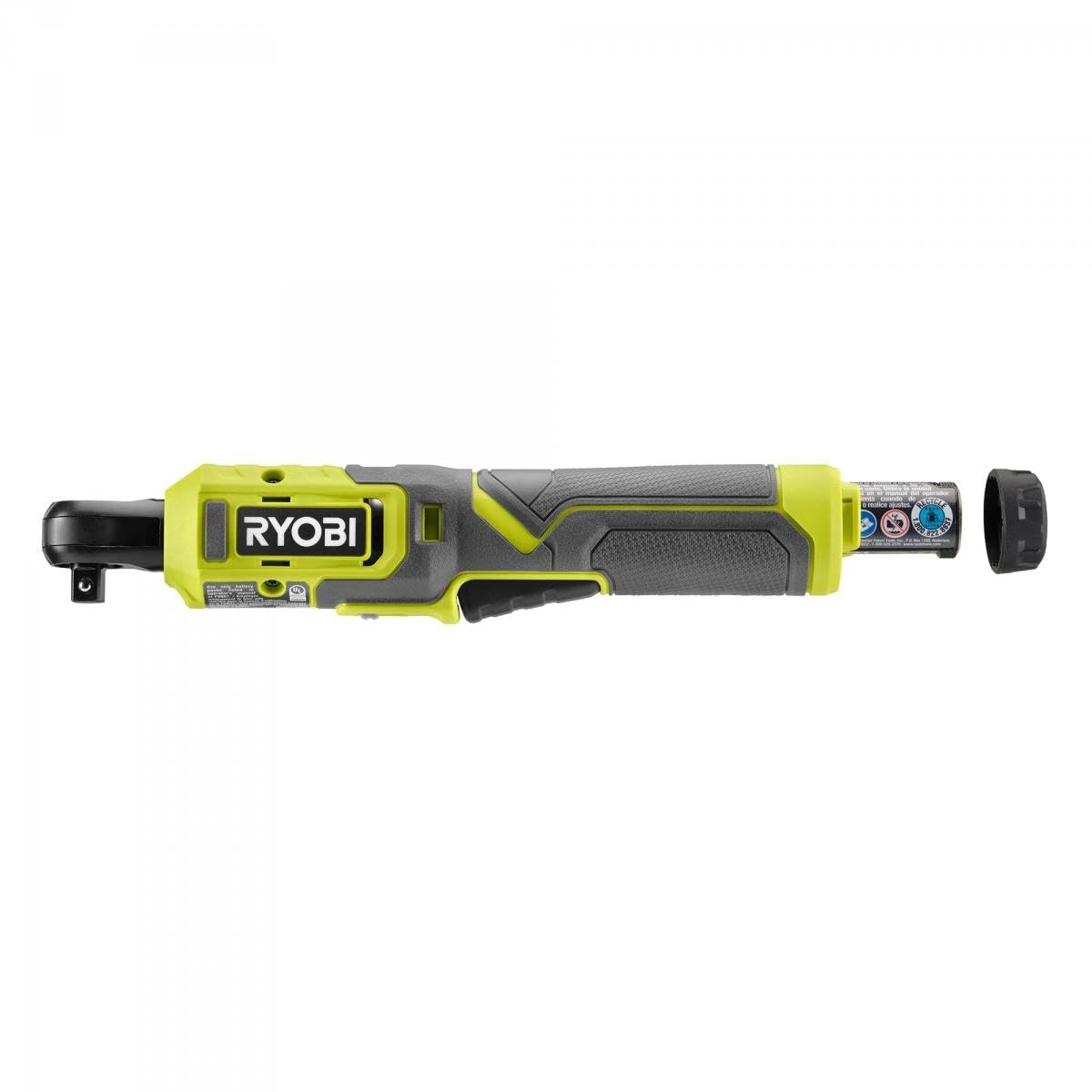 Open Box -  Ryobi USB Lithium 3/8 in. Ratchet Kit with 2.0 Ah Battery and USB Charging Cable