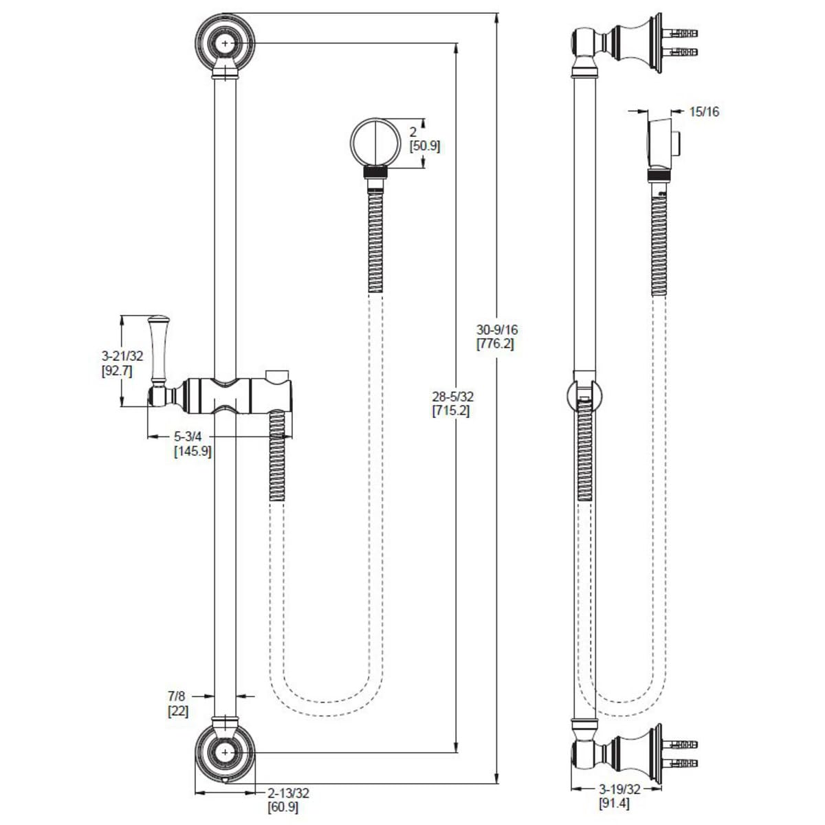 Open Box - Pfister HSK-42SHWK - Shower Components Bath and Shower Accessories