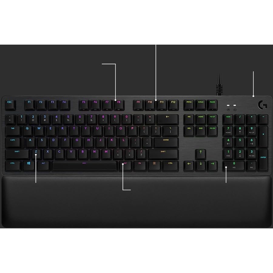 Refurbished - G513 RGB KYBD GX BROWN SWITCHS 097855151698