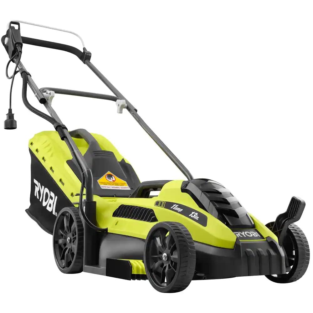 Open Box -  RYOBI 13 in. 11 Amp Corded Electric Walk Behind Push Mower