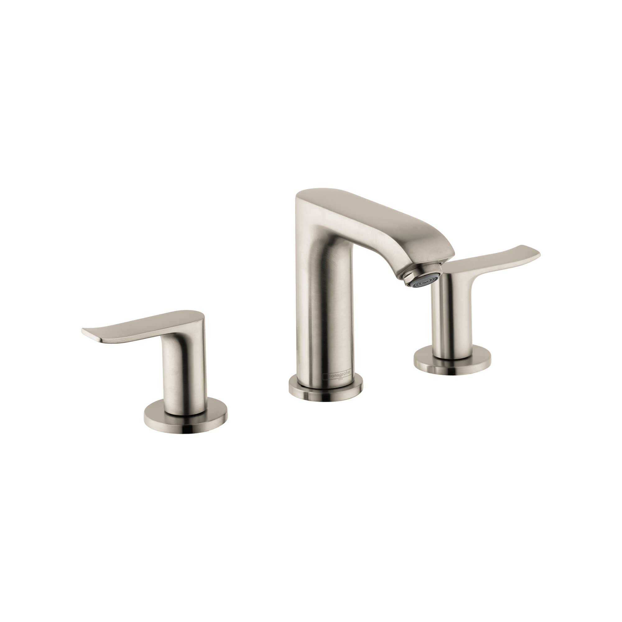 Open Box - Hansgrohe 31083821 Metris Widespread Bathroom Faucet with EcoRight, Quick Clean, and ComfortZone Technologies - Drain Assembly Included