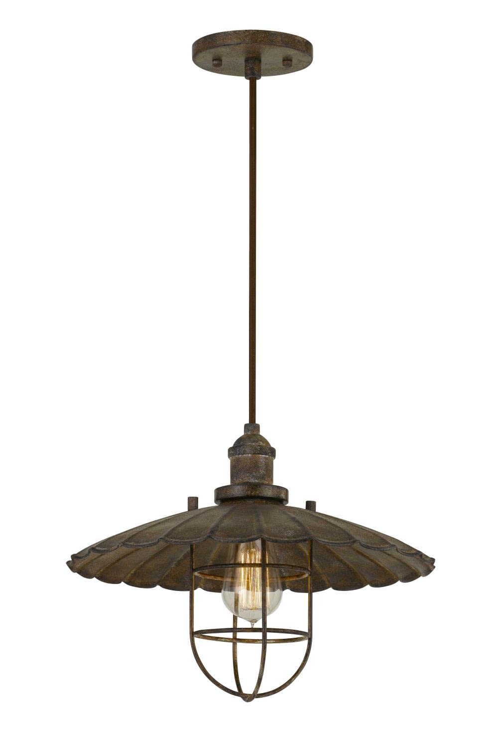 Open Box - Olive 14" Wide Pendant