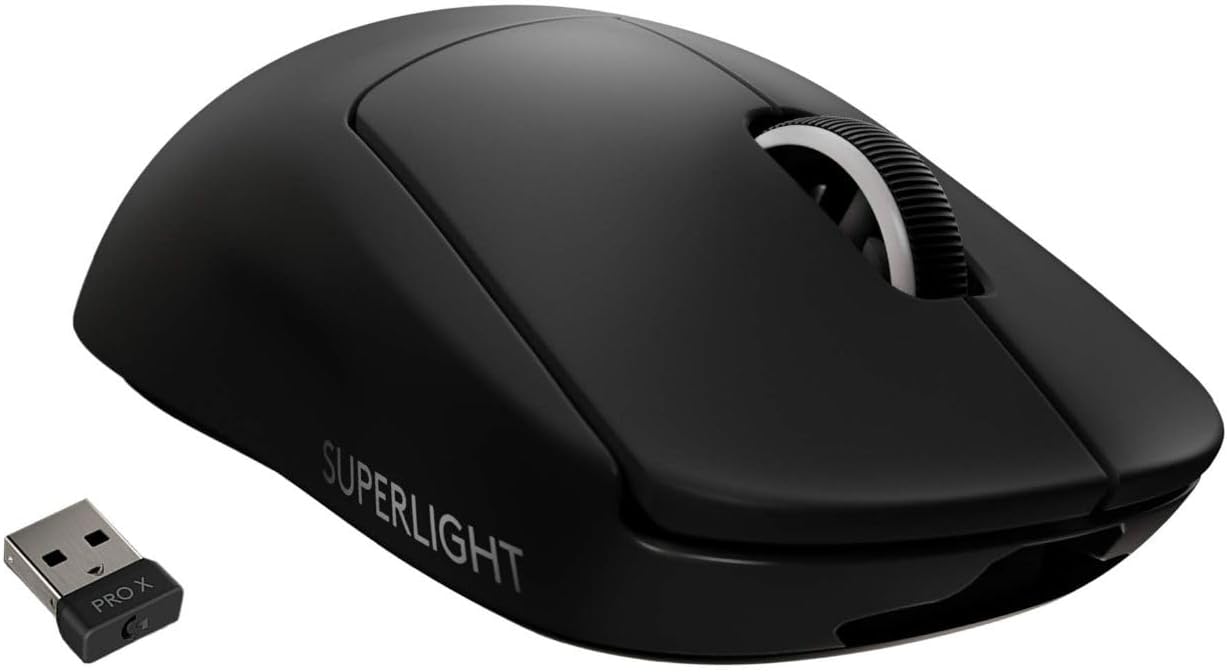 Open Box -  Logitech G PRO X SUPERLIGHT Wireless Gaming Mouse, Ultra-Lightweight LogitechBullseye Deals