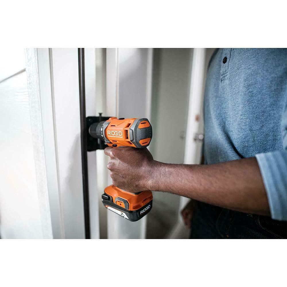 Open Box - RIDGID 18V Cordless 1/2 in. Drill/Driver Kit with (1) 2.0 Ah Battery and Charger RIDGIDBullseye Deals