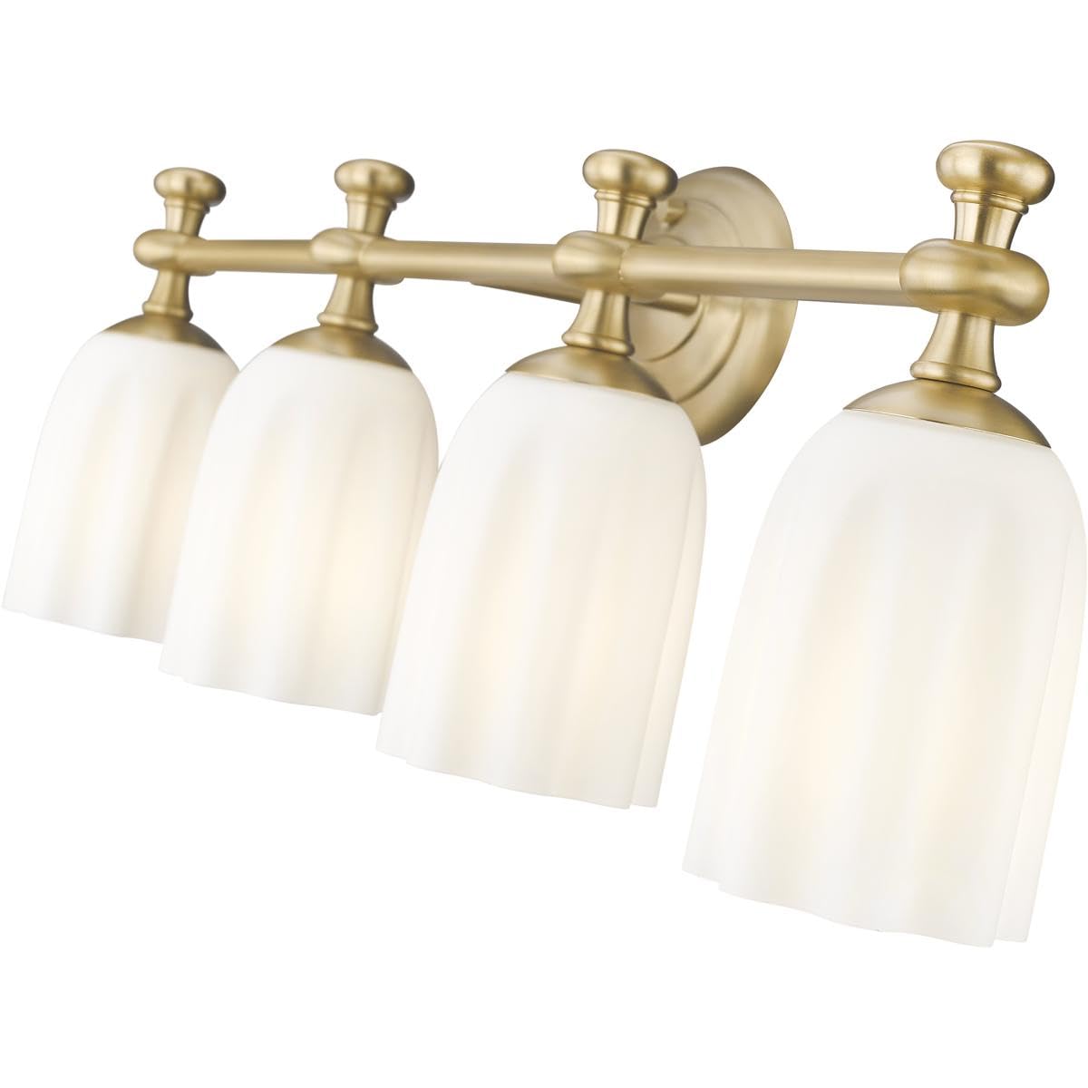 Open Box - Z-Lite 1102-4V-MGLD - Bathroom Fixtures Indoor Lighting