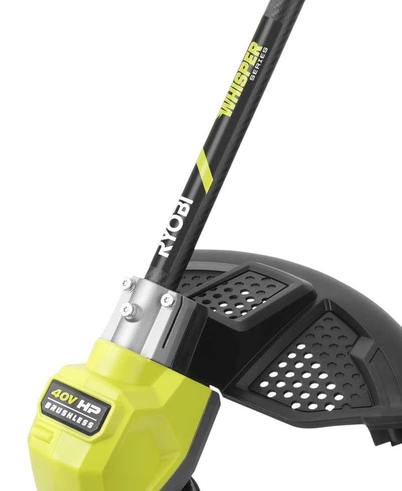 Open Box - RYOBI 40V HP Brushless Whisper Series 17 in. Cordless Battery Carbon Fiber Shaft String Trimmer w/ 6.0 Ah Battery & Charger RYOBIBullseye Deals
