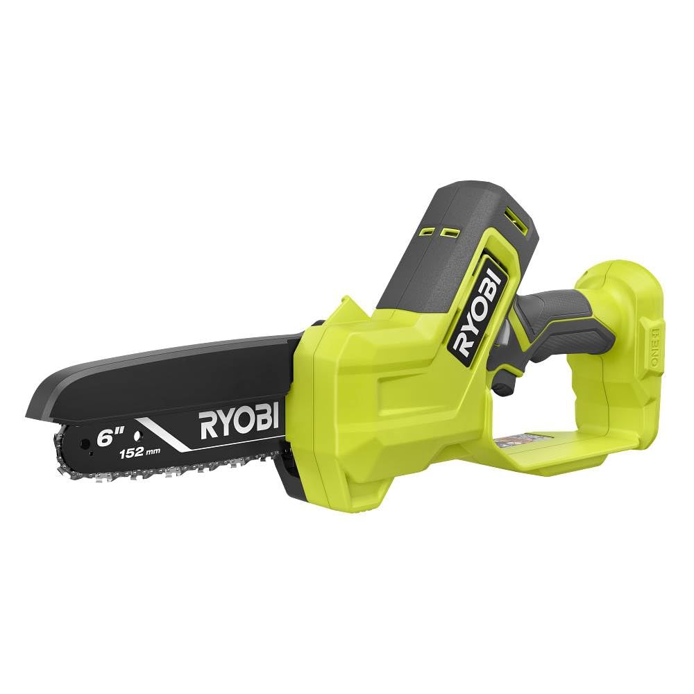 Open Box -  RYOBI ONE+ 18V 6 in. Cordless Battery Compact Pruning Mini Chainsaw (Tool Only)