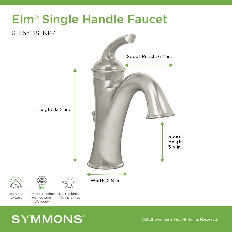 Open Box - Symmons SLS5512STNPP - Bathroom Sink Faucets Faucet