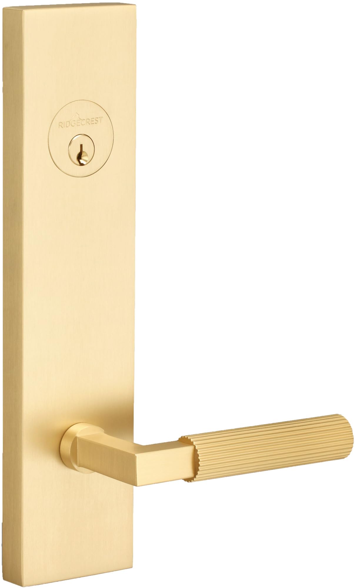 Open Box - Sure-Loc LV307 SB-GRIP SKN SB - Door Lever Combo Packs Door Hardware