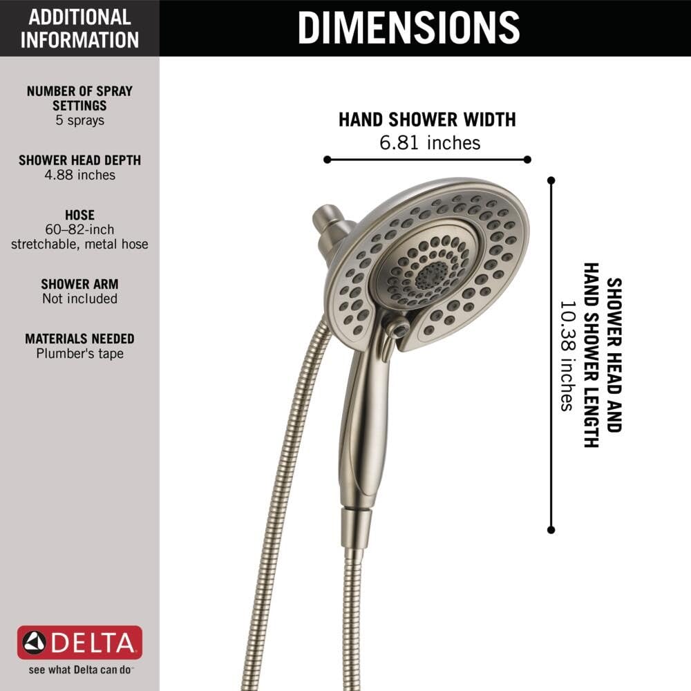 Open Box - Delta 58569-SS25-PK - Shower Heads Showers