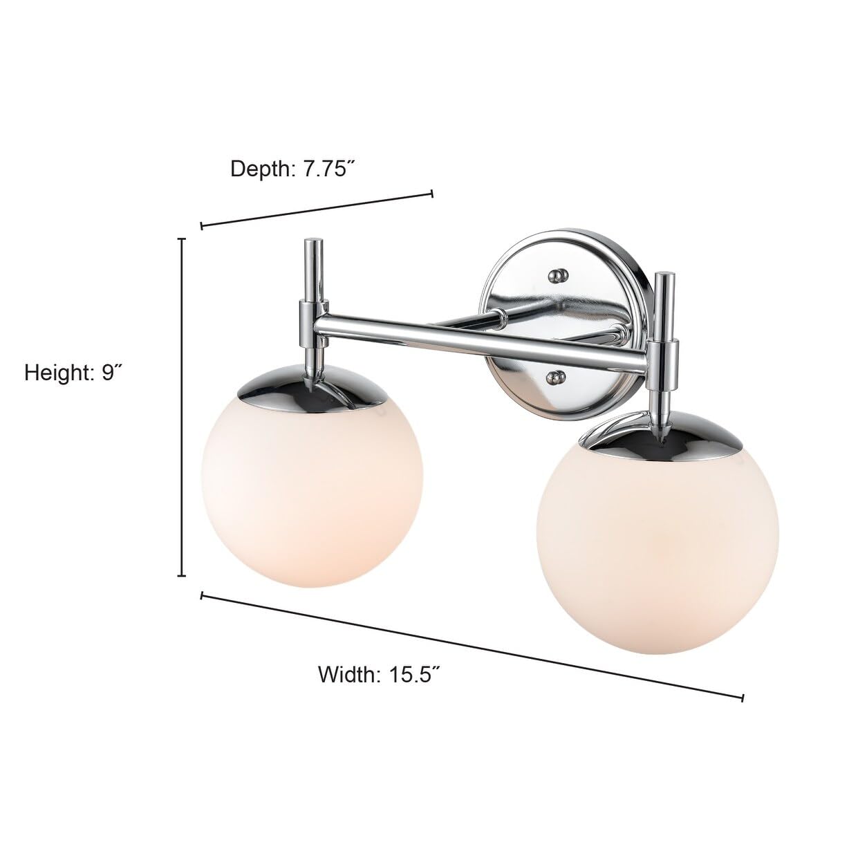 Open Box - Miseno ML56032-BG - Bathroom Fixtures Indoor Lighting MisenoBullseye Deals
