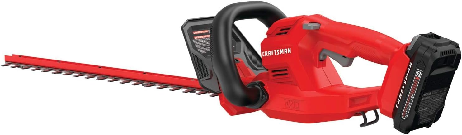 Open Box -  CRAFTSMAN V20 20  1.5Ah Cordless Hedge Trimmer  Rechargeable Battery