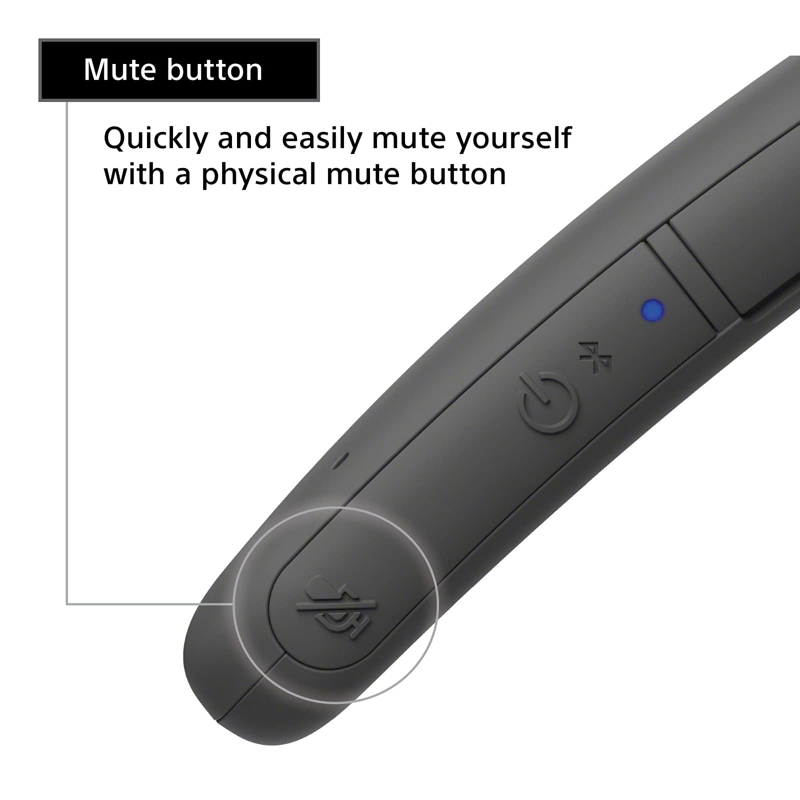 Certified Refurbished - Sony SRS-NB10 Wireless Neckband Bluetooth Speaker - Gray