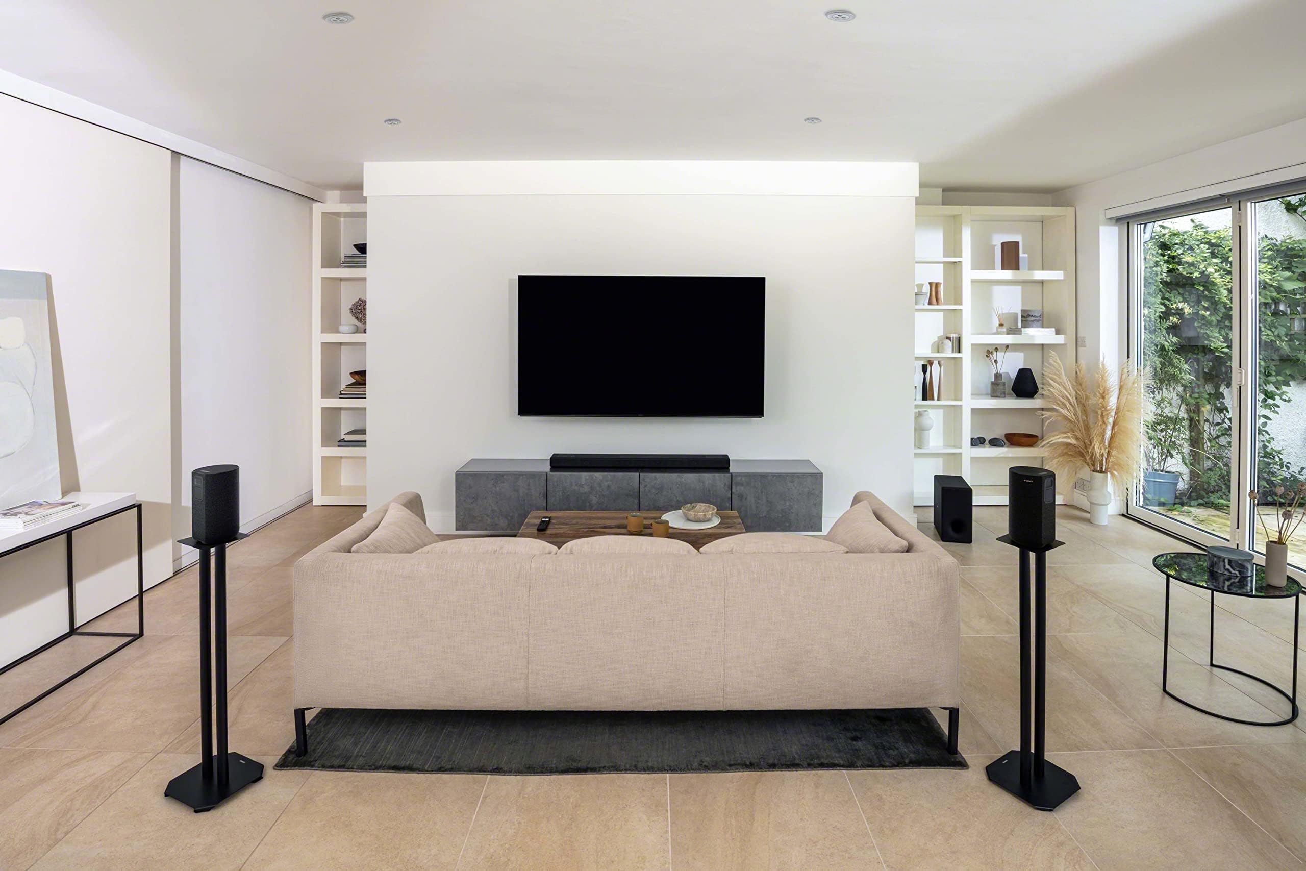 Certified Refurbished - Sony SA-RS5 Wireless Rear Speakers with Built-in Battery for HT-A7000/HT-A5000