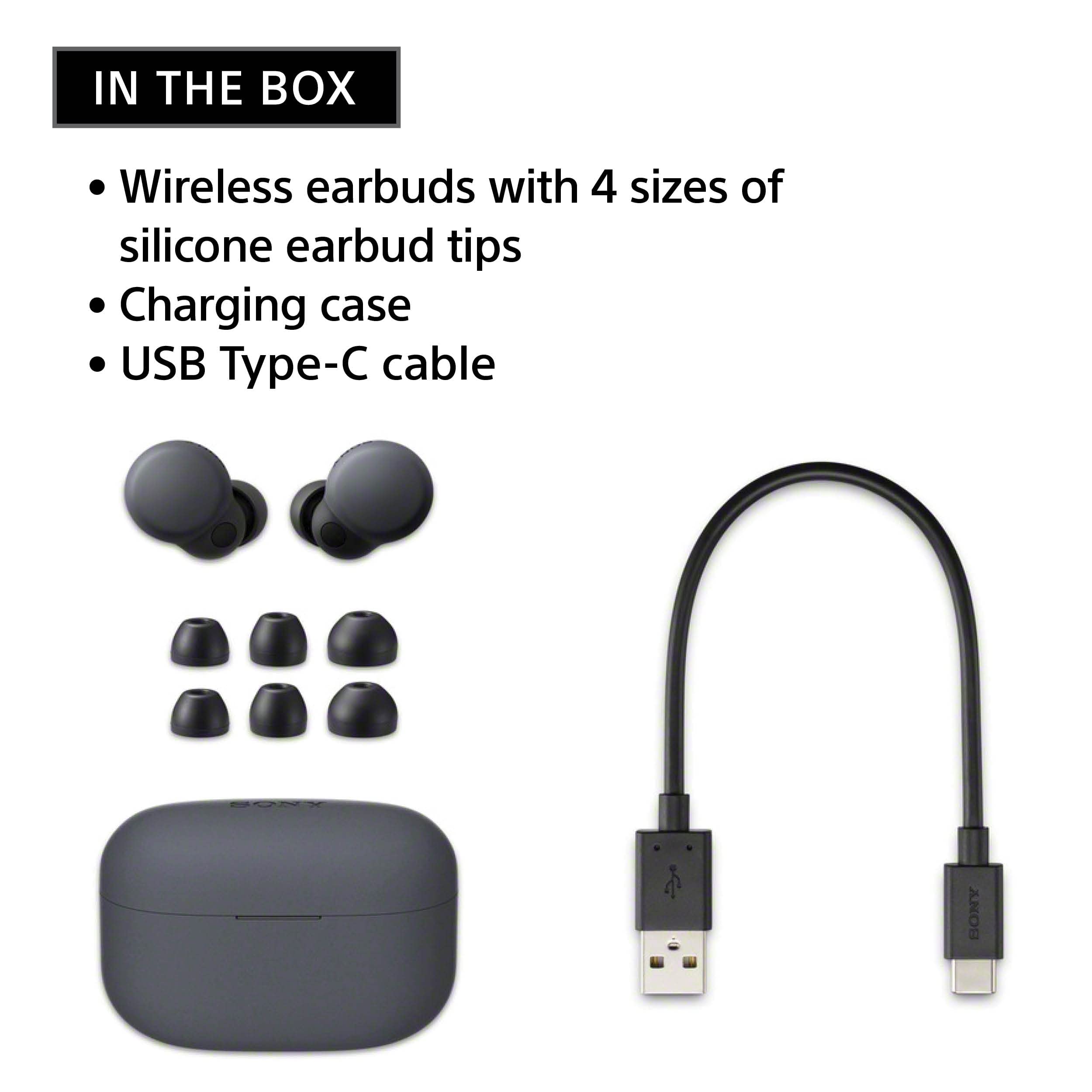 Certified Refurbished - Sony LinkBuds S Truly Wireless Noise Canceling Earbud Headphones - WFLS900N/B SonyBullseye Deals
