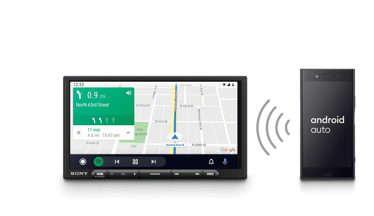 Certified Refurbished - Sony XAV-AX4000 7-Inch Multimedia Receiver with Wireless Car Play/Android Auto SonyBullseye Deals