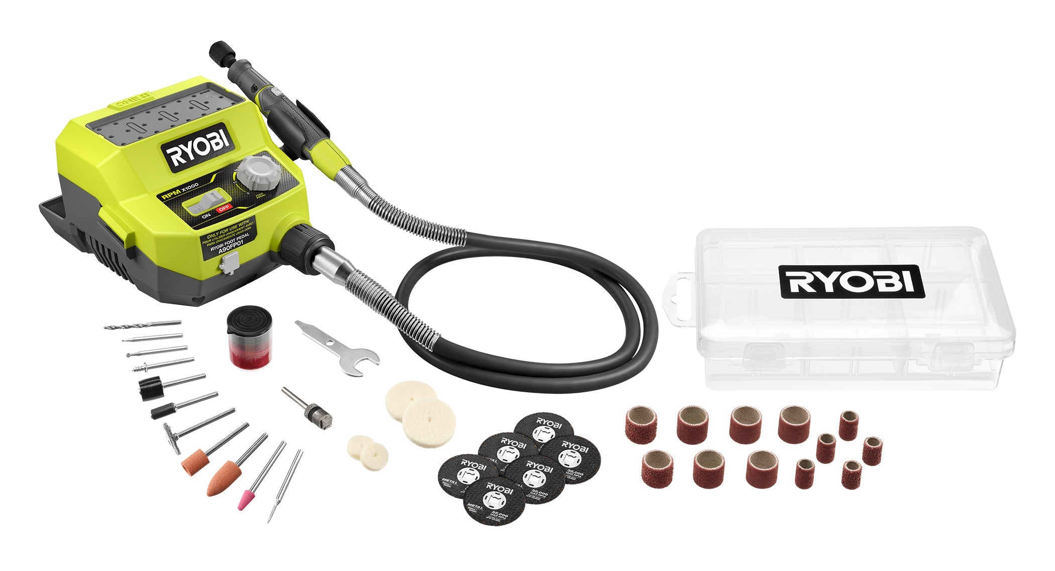 Open Box -  RYOBI 18V ONE+ Cordless Rotary Tool Station (Tool-Only) RYOBIBullseye Deals
