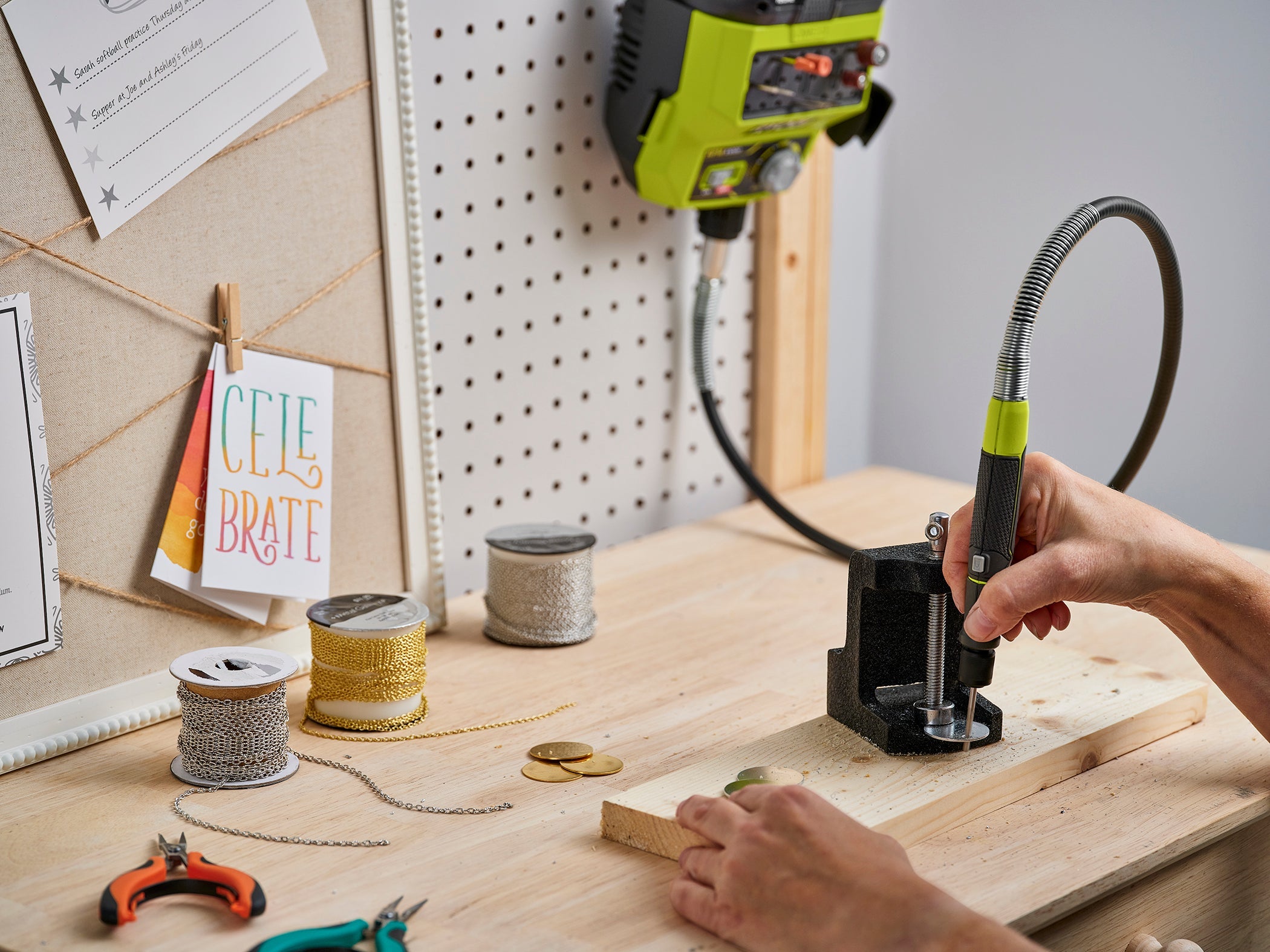 Open Box -  RYOBI 18V ONE+ Cordless Rotary Tool Station (Tool-Only) RYOBIBullseye Deals