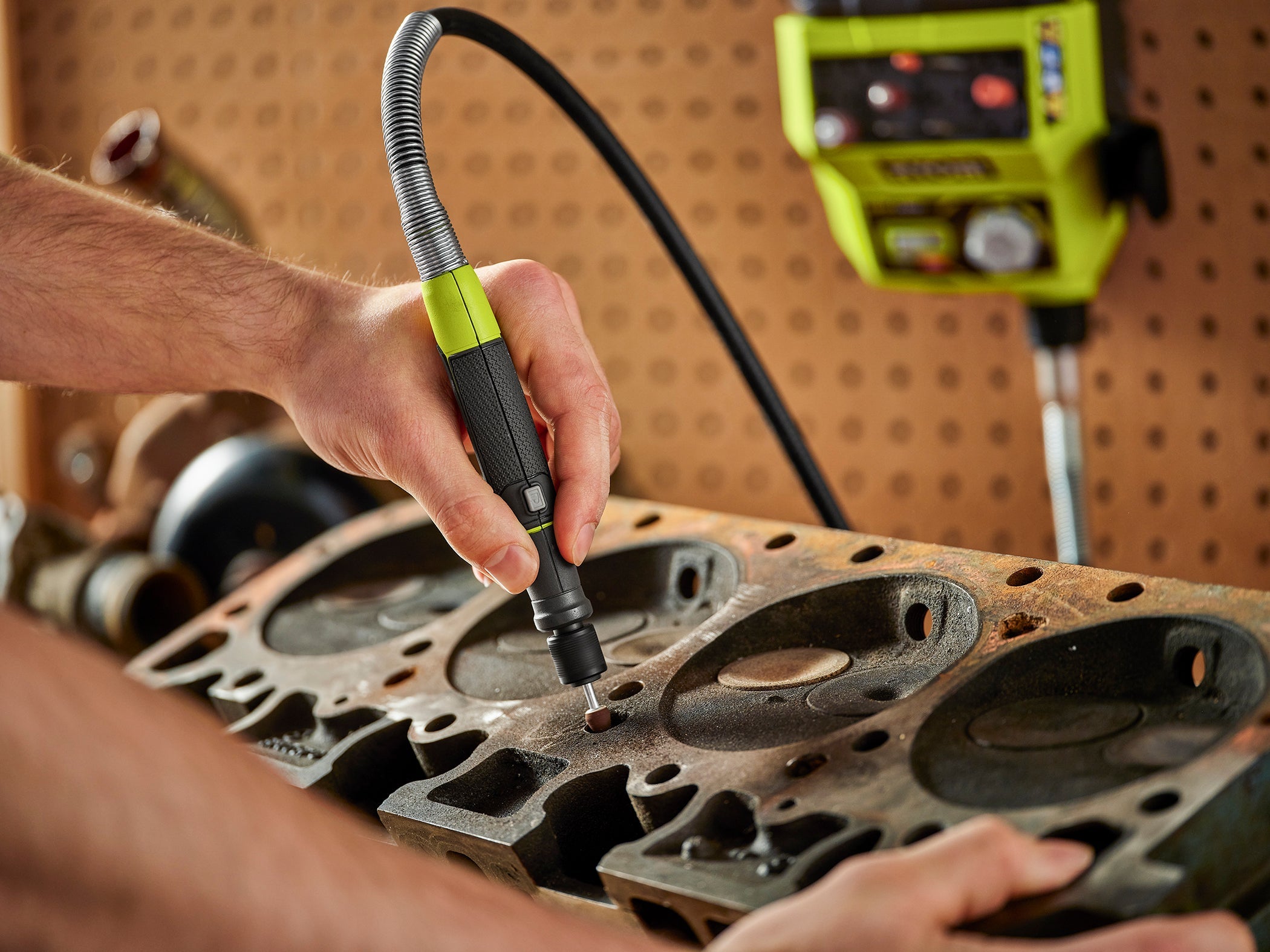 Open Box -  RYOBI 18V ONE+ Cordless Rotary Tool Station (Tool-Only) RYOBIBullseye Deals