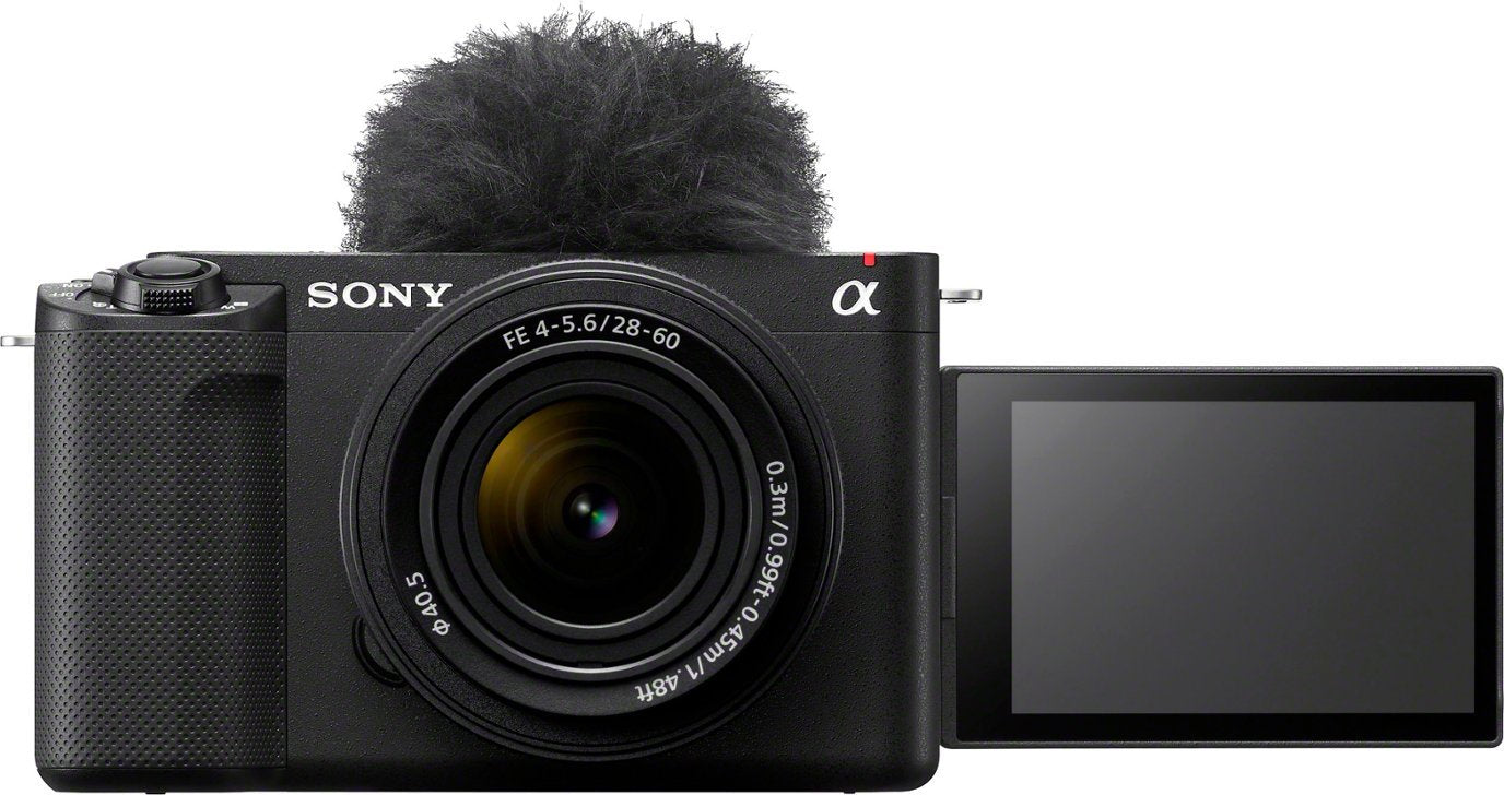 Certified Refurbished - SONY ILCZVE1L/B Interchangeable Lens Camera