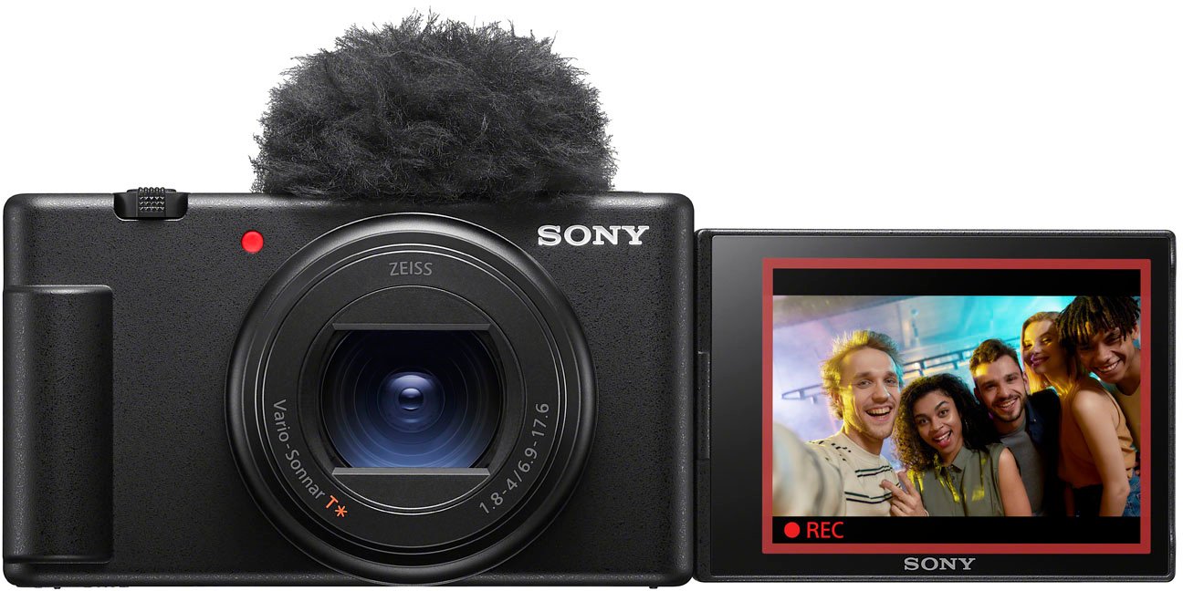 Certified Refurbished - Sony - ZV1 II 20.1-Megapixel Digital Camera for Content Creators and Vloggers - Black