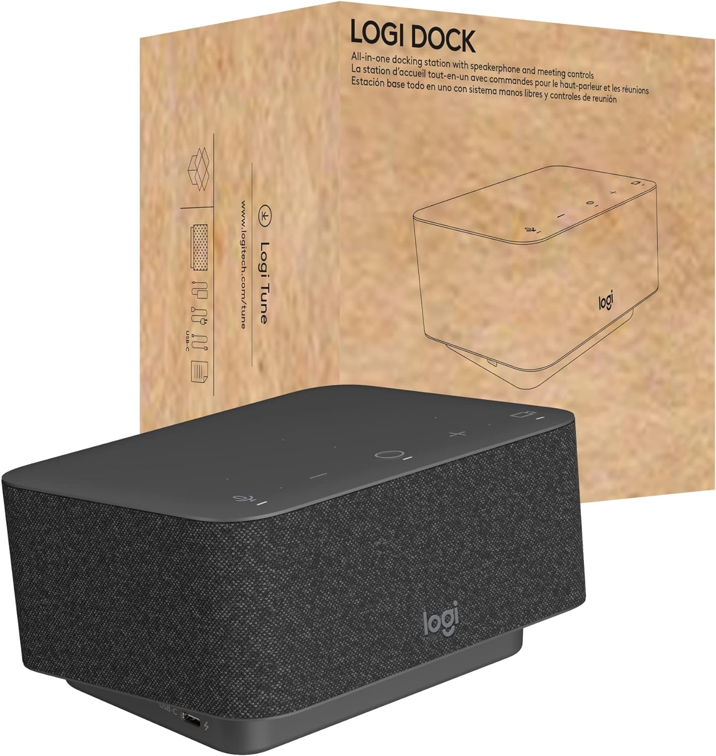 Open Box -  Logi Dock-GRAPHITE-USB-UC 986-000025