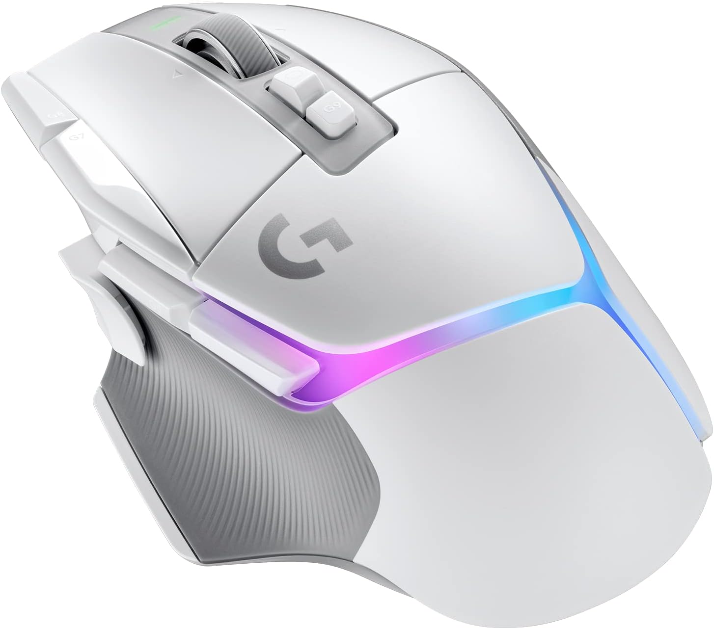 Open Box -  G502 X PLUS - LIGHTSPEED Wireless RGB Gaming Mouse-WHITE/PREMIUM-2.4GHZ-#215 910-006169