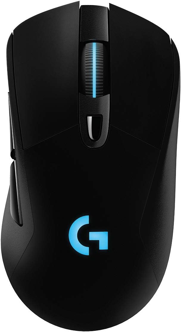 Open Box -  G703 LIGHTSPEED Wireless Gaming Mouse with HERO 25K Sensor-BLACK-2.4GHZ- 910-005638