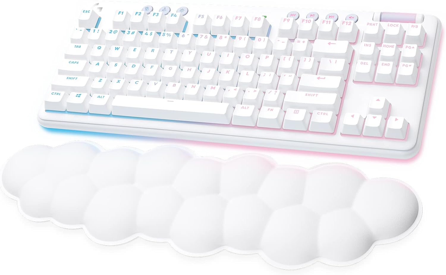 Refurbished - G715 Wireless Gaming Keyboard-OFF WHITE-US-2.4GHZ/BT-CLICKY 920-010656