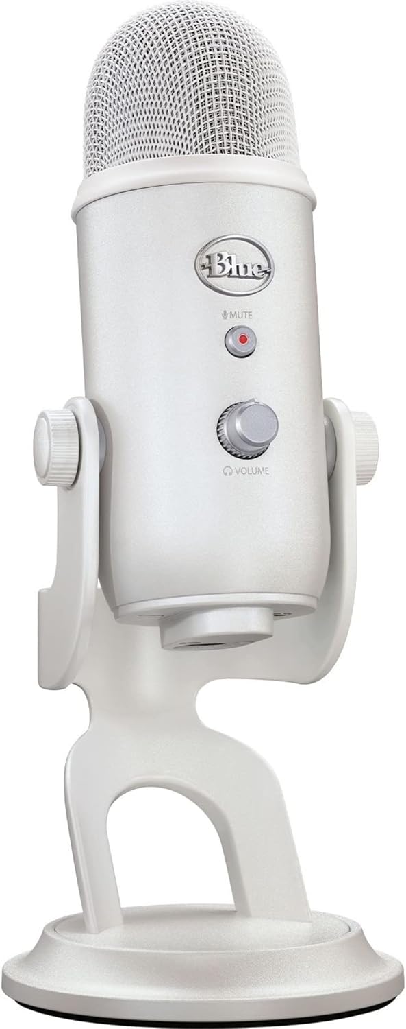 Refurbished - Blue Yeti USB Mic-OFF WHITE-USB- 988-000529