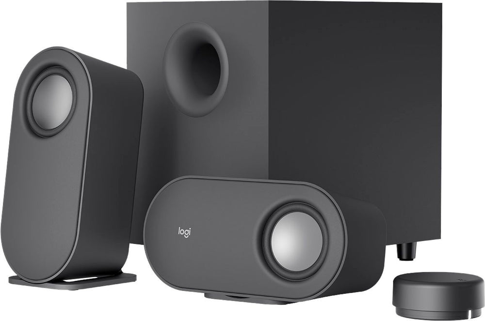 Refurbished - Z407 Bluetooth computer speakers with subwoofer and wireless control-GRAPHITE-BT-PLUGA- 980-001347
