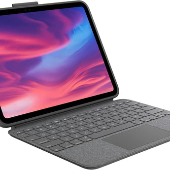 Open Box -  Logitech Combo Touch Detachable 10th Gen iPad Keyboard Case LogitechBullseye Deals