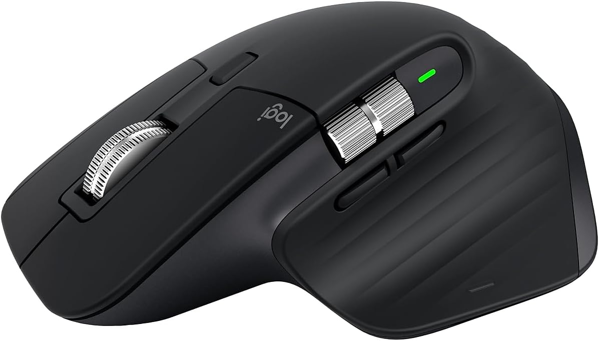Refurbished - MX Master 3S Performance Wireless Mouse-BLACK-BT- 910-006556