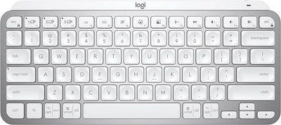 Refurbished - MX Keys Mini Minimalist Wireless Illuminated Keyboard-PALE GREY-US-2.4GHZ/BT 920-010473