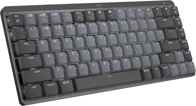 Refurbished - MX Mechanical Mini Minimalist Wireless Illuminated Keyboard-GRAPHITE-US-2.4GHZ/BT-TACTIL 920-010550