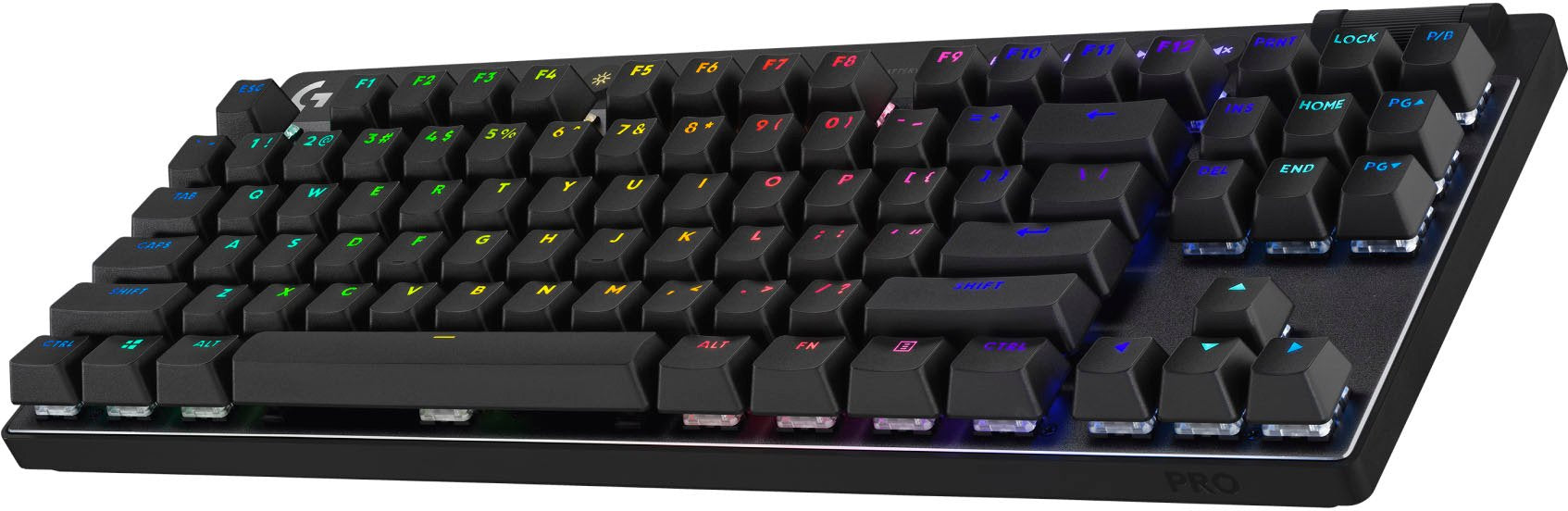 Refurbished - G PRO X TKL LIGHTSPEED Gaming Keyboard-BLACK-US-2.4GHZ/BT-CLICKY 920-012118