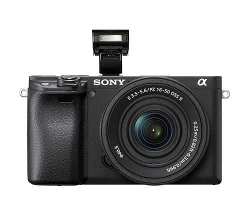 Certified Refurbished - Sony Alpha 6400 Mirrorless 4K Video Camera with E PZ 16-50mm Lens - Black SonyBullseye Deals