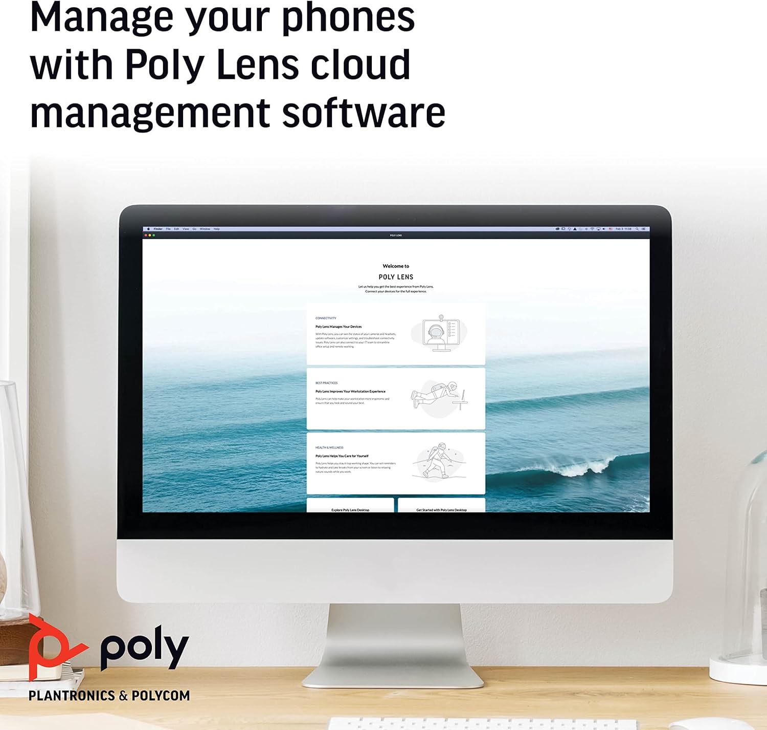 Poly Edge B10 IP Phone with PSU Black