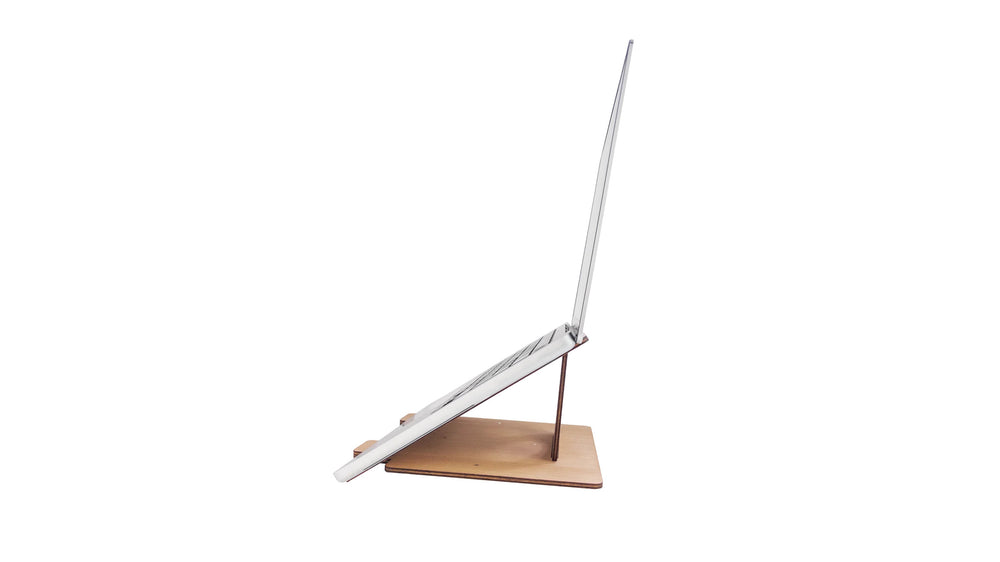 Refurbished - Logi Wooden Laptop Stand