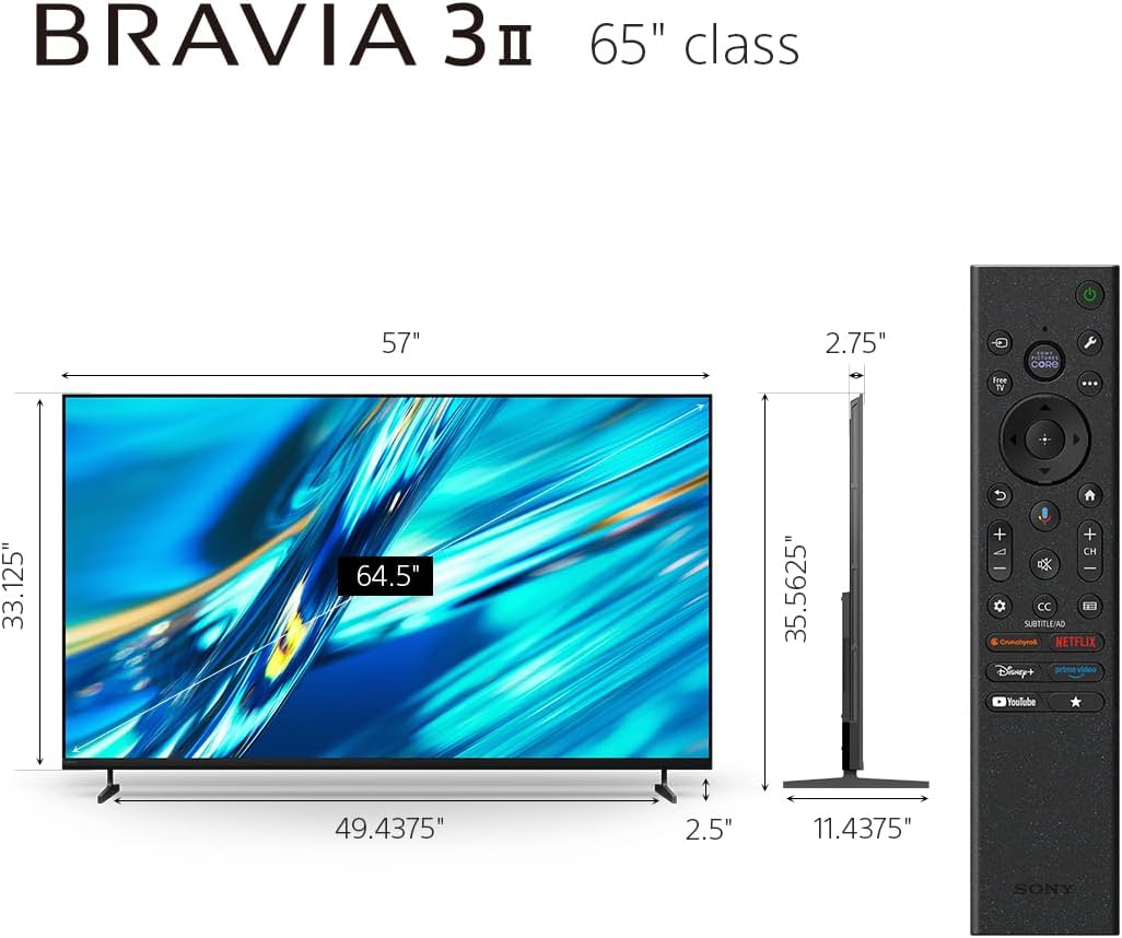 Certified Refurbished - SONY K65XR30M2 TVs