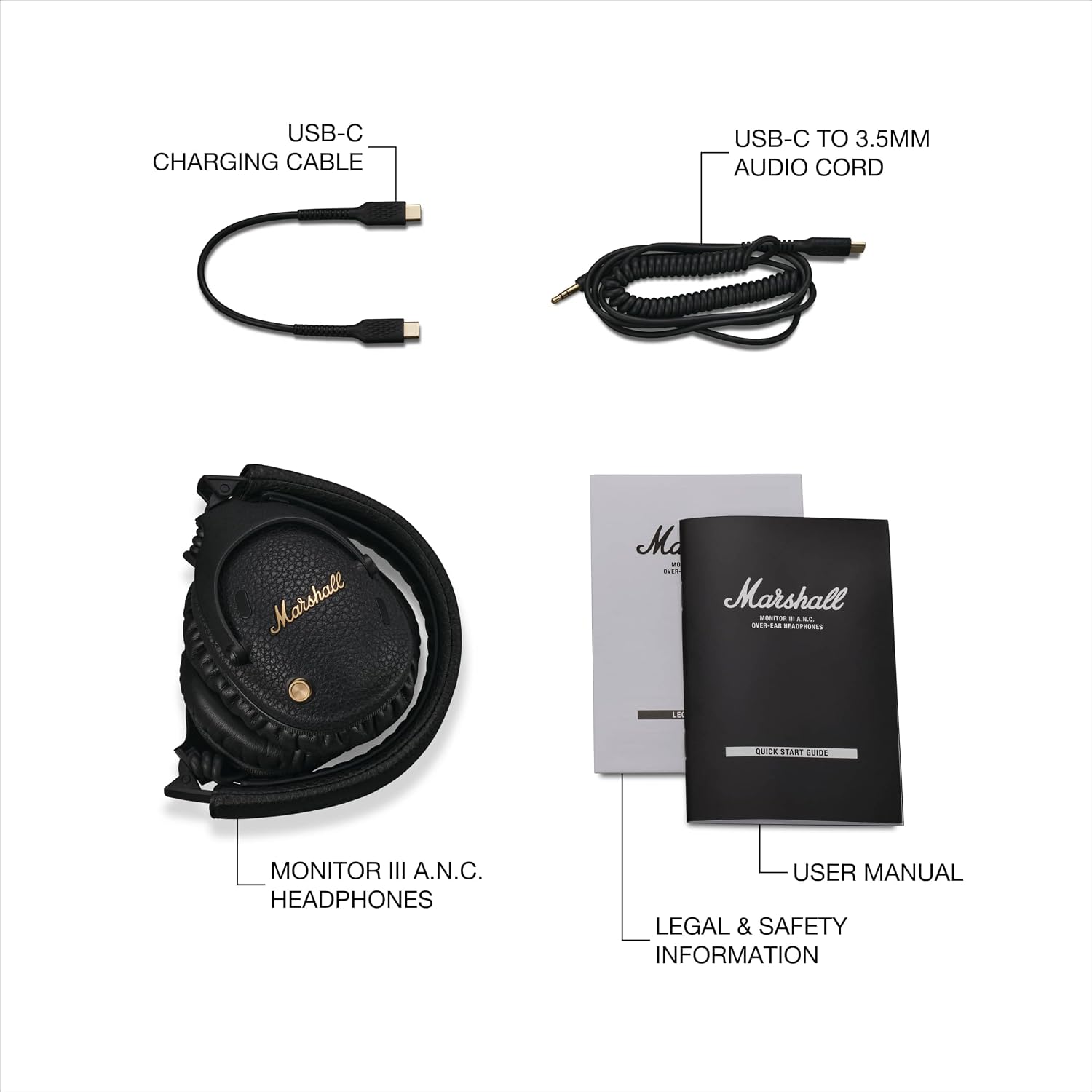 Certified Refurbished - Marshall - Monitor III A.N.C. - Cream