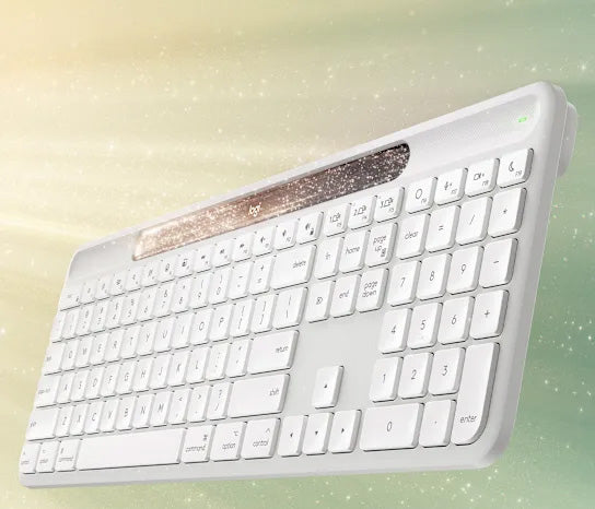 Refurbished - Signature Slim Solar+ for Mac-OFFWHITE-US-2.4GHZ/BT-N/A-CAN-215-MAC