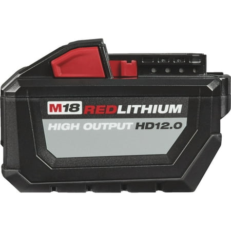 Open Box -  Milwaukee M18 18-Volt Lithium-Ion High Output Battery Pack 12.0Ah MilwaukeeBullseye Deals