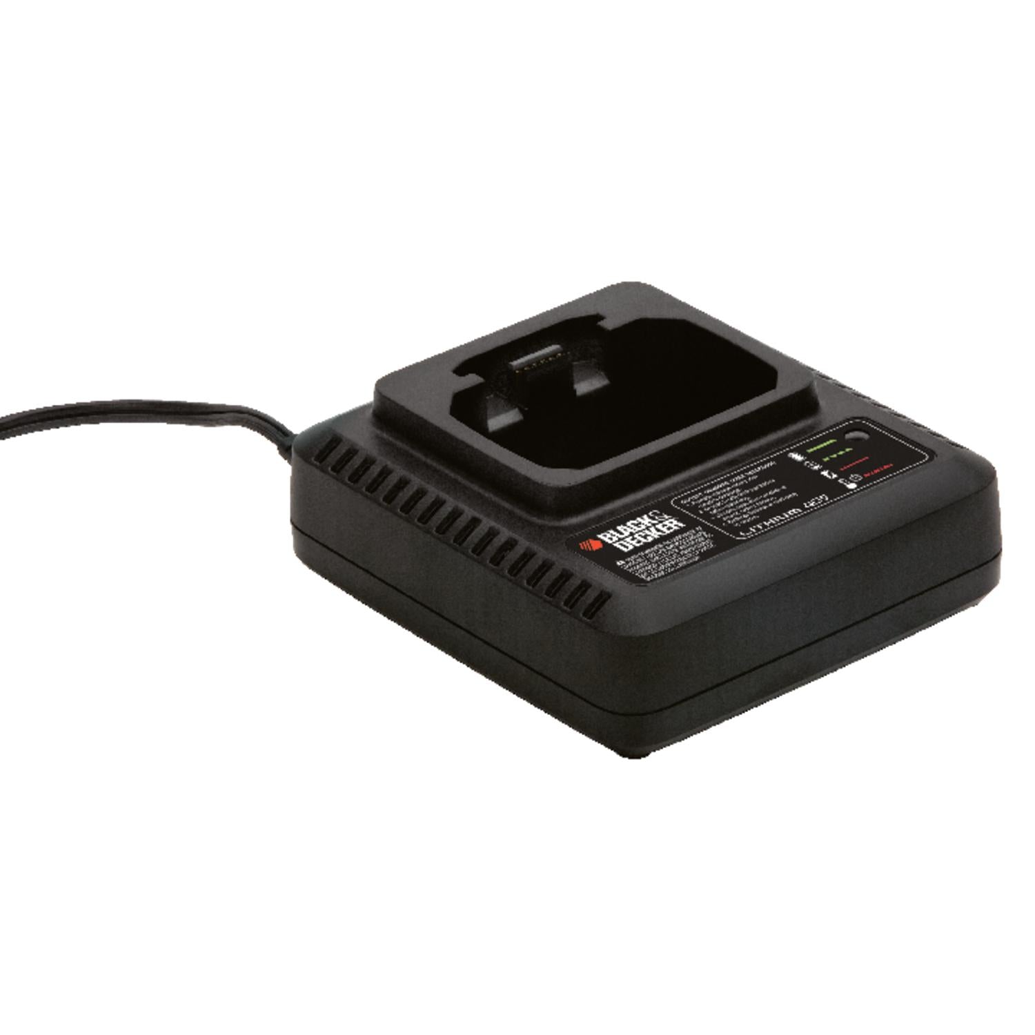 Open Box -  BLACK+DECKER Rechargeable Battery Charger - Black