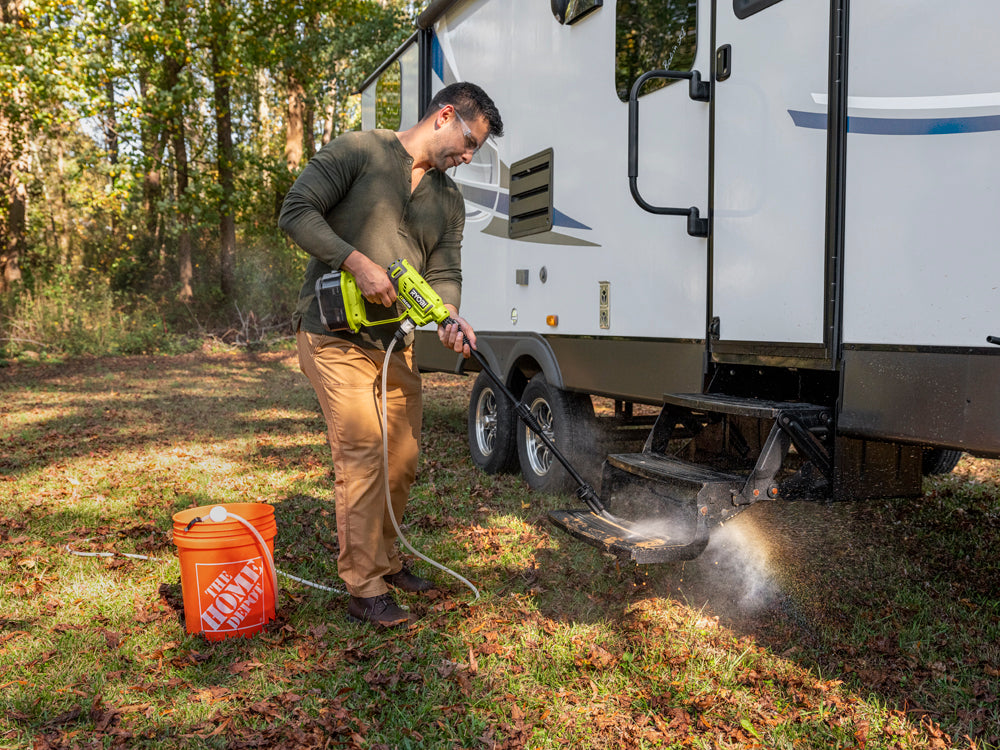 Open Box -  RYOBI ONE+ 18-Volt 320 PSI 0.8 GPM Cold Water Cordless Power Cleaner (Tool Only) RYOBIBullseye Deals