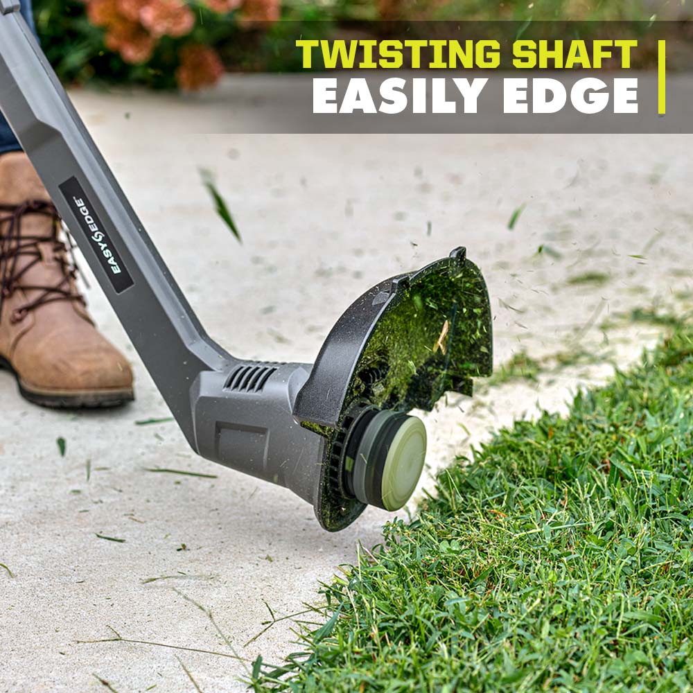 Open Box - RYOBI ONE+ 18V 10 in. Cordless Battery String Trimmer/Edger with 2.0 Ah Battery and Charger