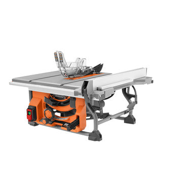 Open Box -  RIDGID R4518 15 Amp 10 in. Table Saw with Folding Stand ridgidBullseye Deals