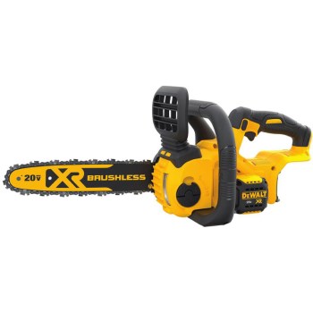 Open Box -  DEWALT 20-Volt MAX Lithium-Ion Cordless 12 in. Brushless Chainsaw (Tool Only) DEWALTBullseye Deals