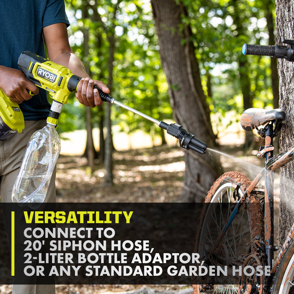 Open Box -  RYOBI ONE+ HP 18V Brushless EZClean 600 PSI 0.7 GPM Cordless Cold Water Power Cleaner (Tool Only) RYOBIBullseye Deals