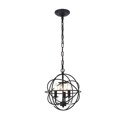 Open Box - Elegant Lighting LD5055D12MB - Pendants Indoor Lighting